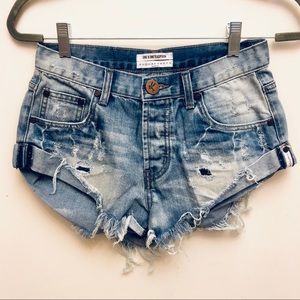 ONE TEASPOON Bandit Shorts